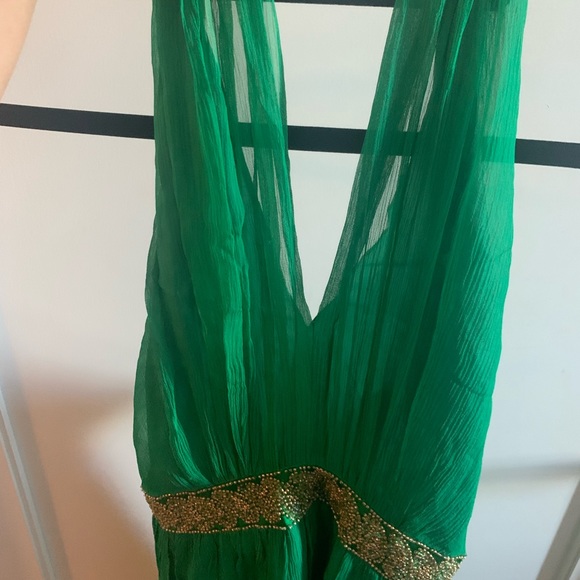 Maggy London Embellished Halter dress 8 - Picture 4 of 5